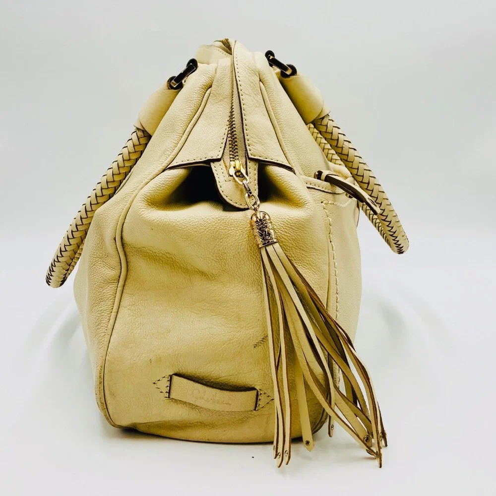 Cole Haan Large Leather Satchel